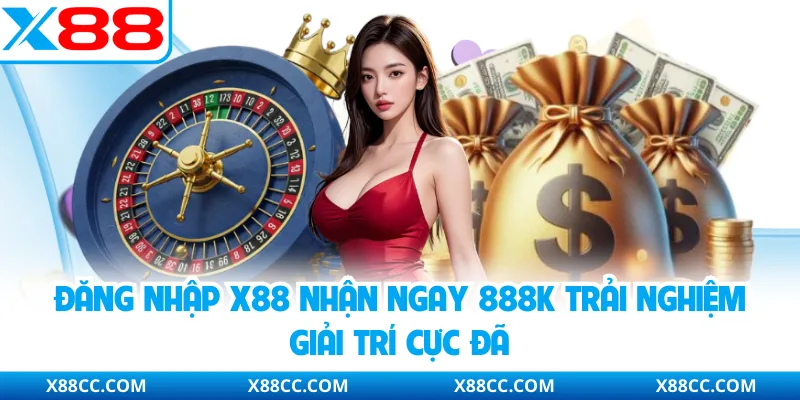 Đăng Nhập X88 Nhận Ngay 888k Trải Nghiệm Giải Trí Cực Đã
