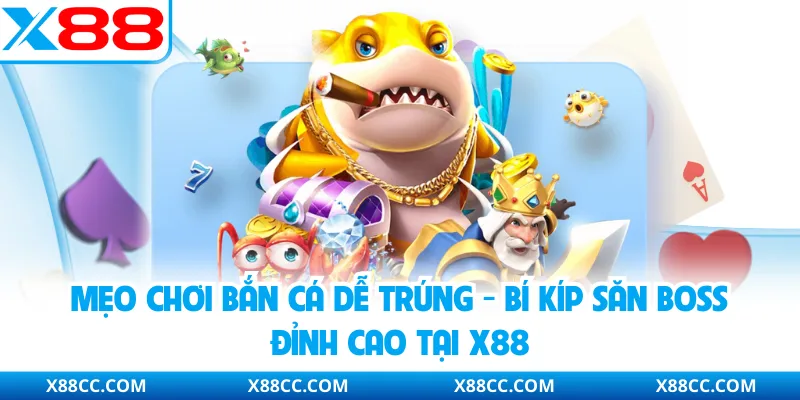 Mẹo Chơi Bắn Cá Dễ Trúng - Bí Kíp Săn Boss Đỉnh Cao Tại X88