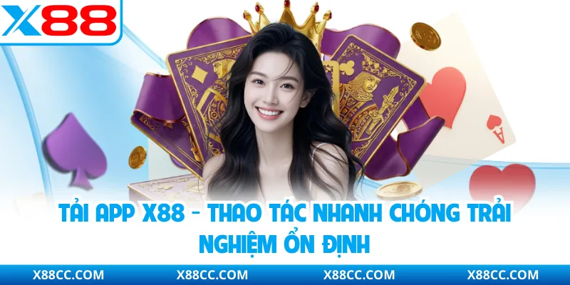 Tải App X88 - Thao Tác Nhanh Chóng Trải Nghiệm Ổn Định
