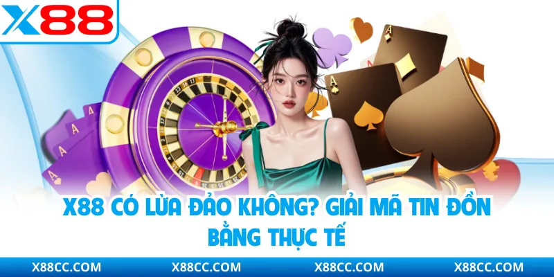 X88 Có Lừa Đảo Không? Giải Mã Tin Đồn Bằng Thực Tế